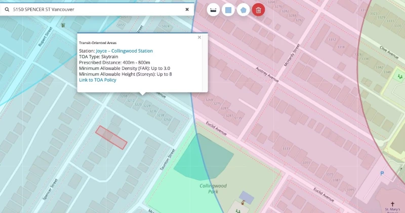 5150 Spencer Street Neighborhood Map
